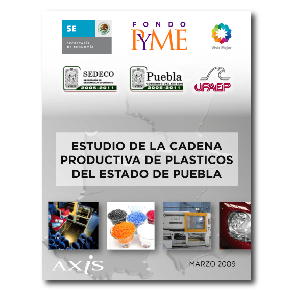 Estudio de articulación de la cadena productiva de plásticos en el estado de Puebla AXIS