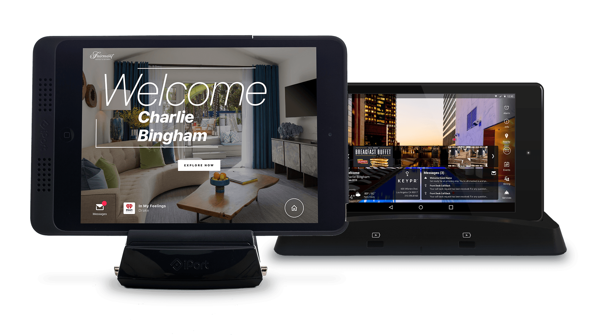 InRoom Tablet Technology for Hotels and Casinos INTELITY