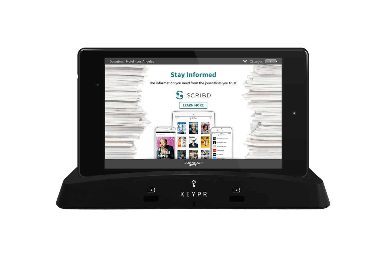 Scribd and KEYPR Partner to Deliver Digital Library to Hotels INTELITY