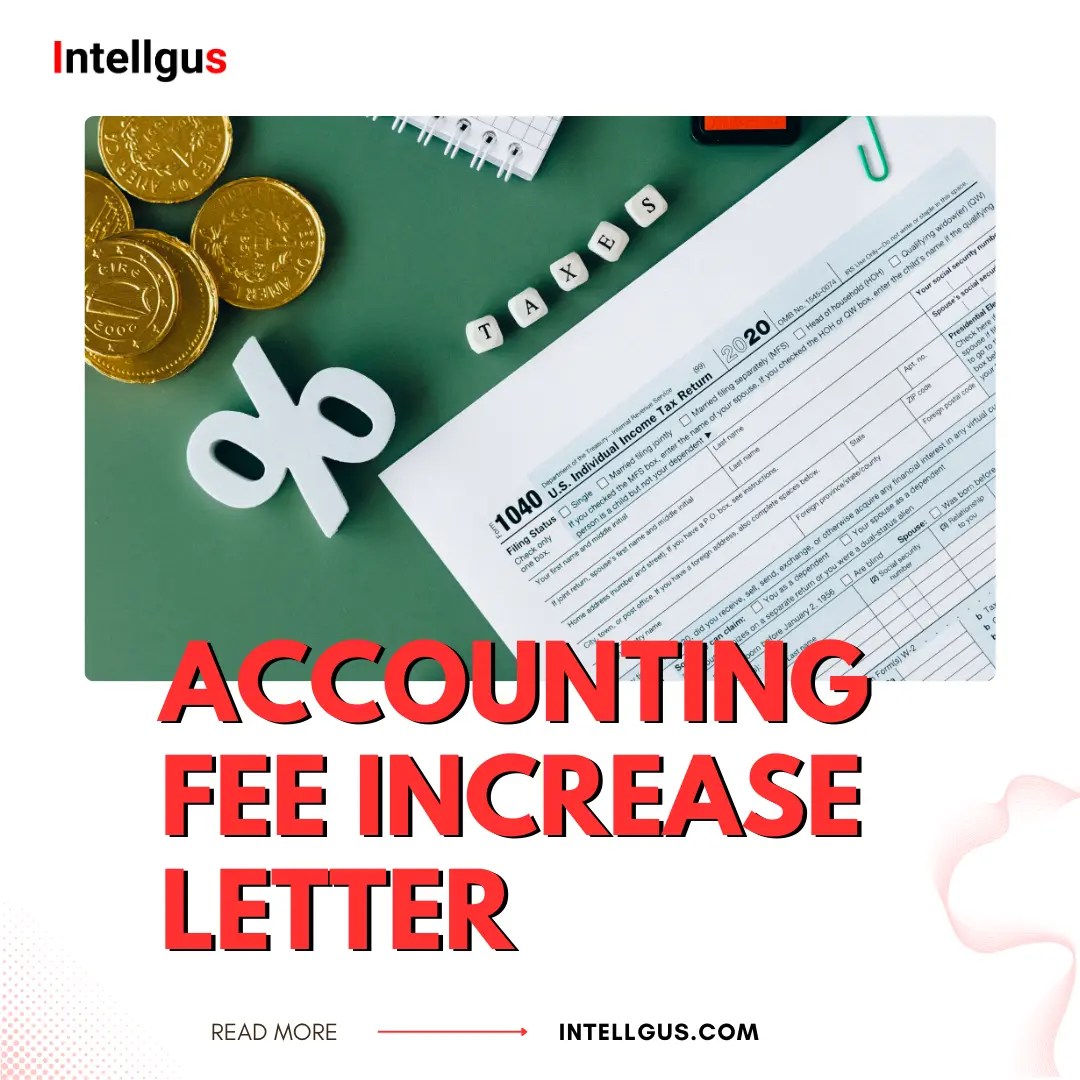 Accounting Fee Increase Letter Key Elements & Sample Template Intellgus