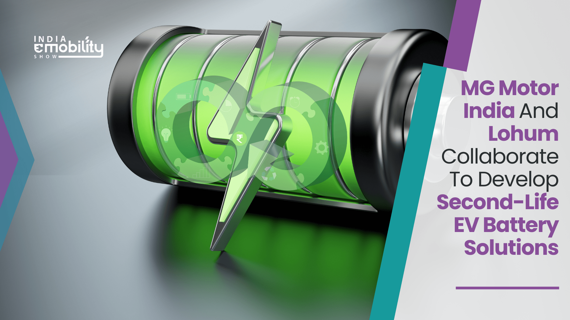 MG Motor India And Lohum Collaborate To Develop SecondLife EV Battery