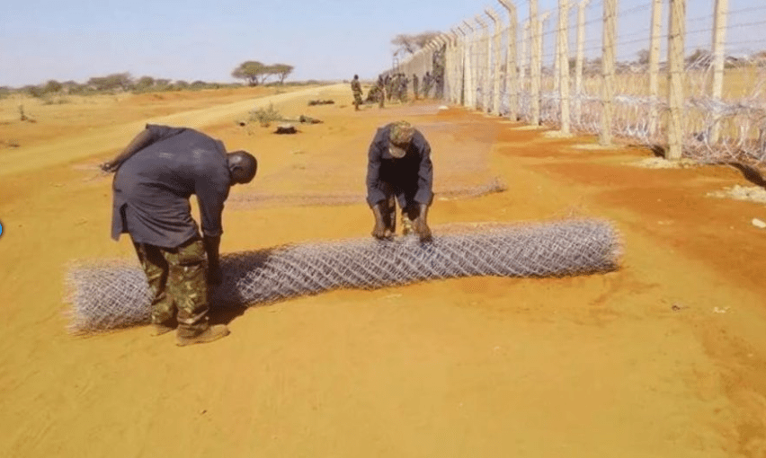 Kenya Resumes Construction Of Wall At Border With Somalia As KDF