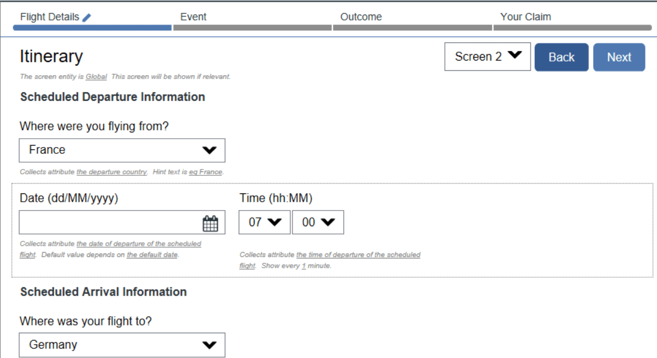 Example Projects Travel Compensation OIA