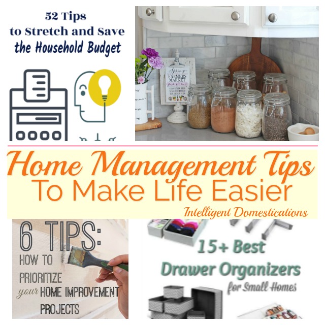 Home Management Tips (Merry Monday 241) Intelligent Domestications
