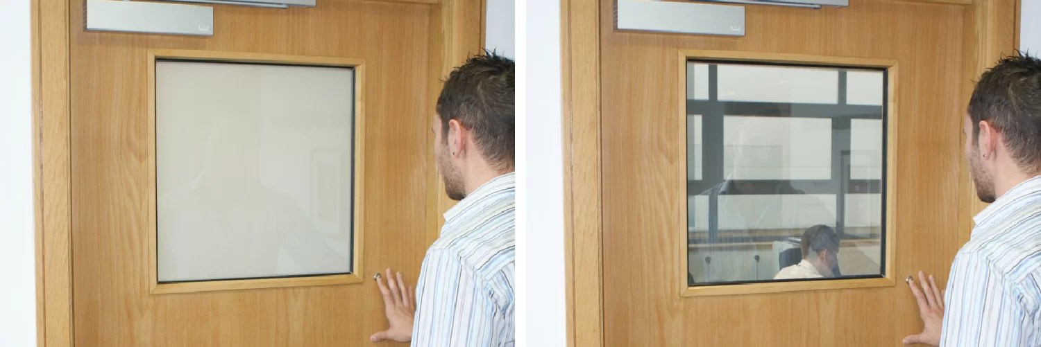 Switchable Smart Glass Privacy Doors Intelligent Glass
