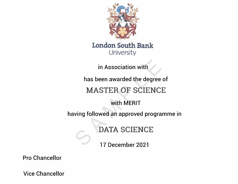 Masters Degree in Data Science Online IU Germany