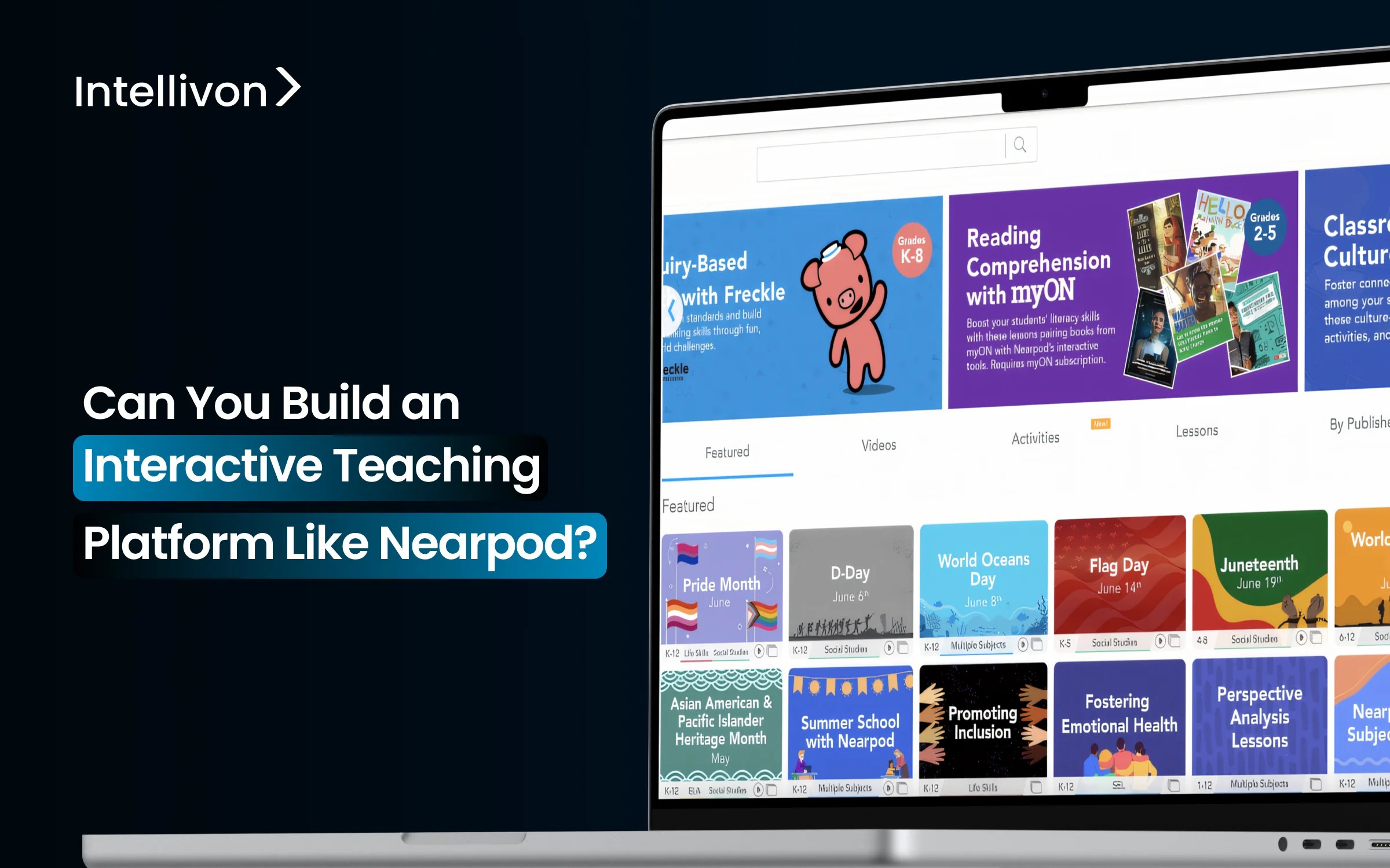 Can You Build An Interactive Teaching Platform Like Nearpod Intellivon