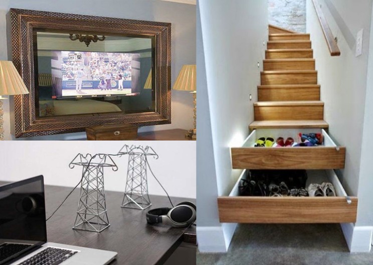 25 Great DIY Ideas for Hiding Ugly Things in Your Home