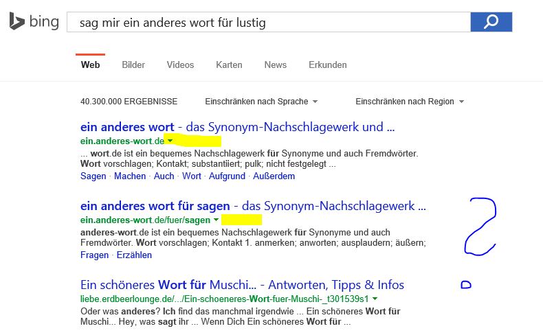 Cortana Websuche mit Google statt Bing intenSEO