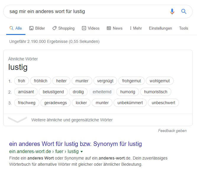Cortana Websuche mit Google statt Bing intenSEO