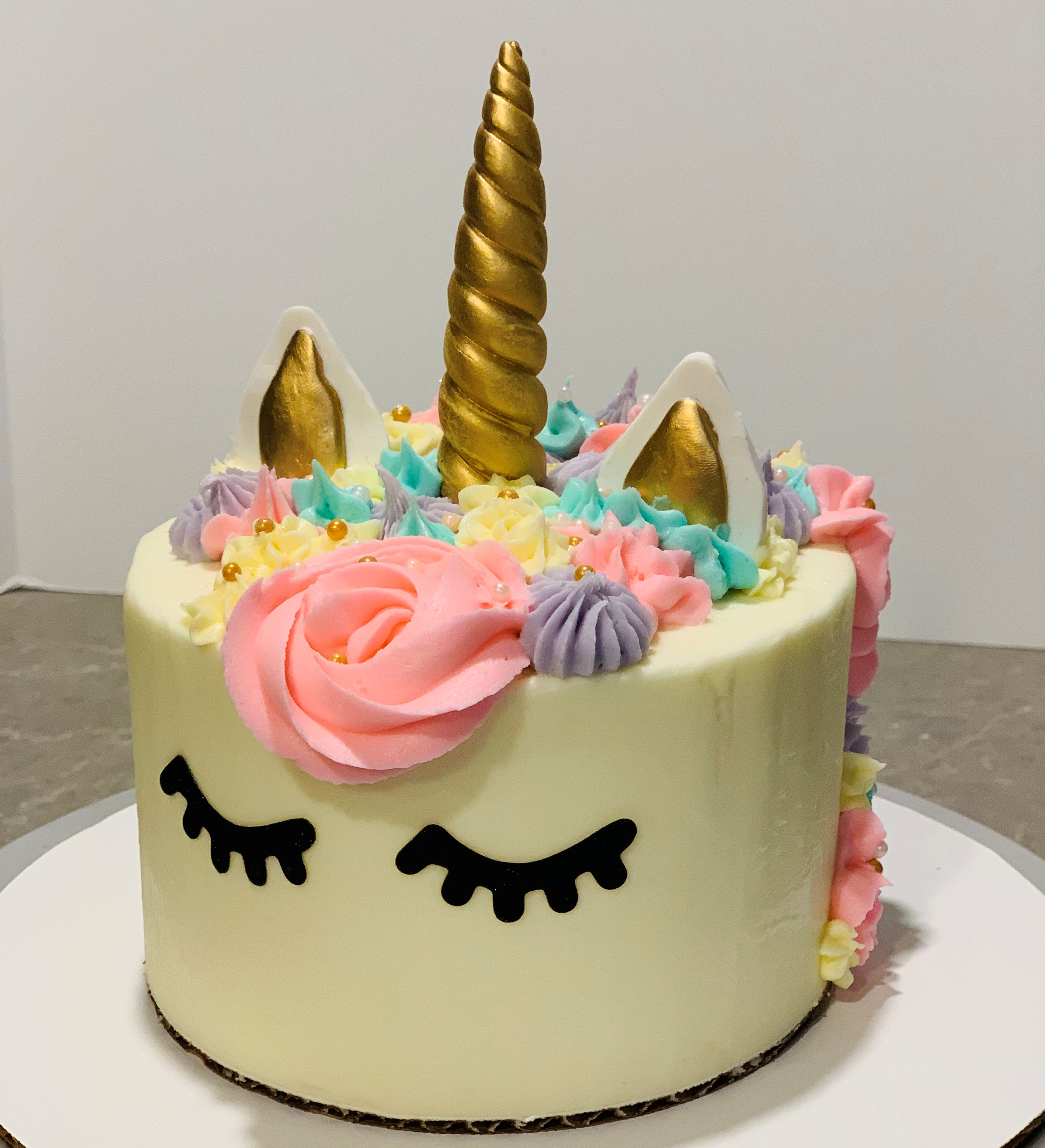 Unicorn Smash Cake