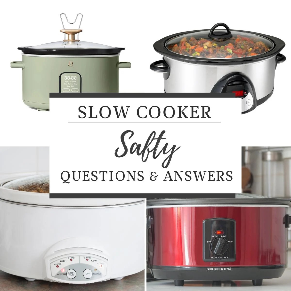 Safety Guide Tips And Guidelines For Using A Slow Cooker Intentional