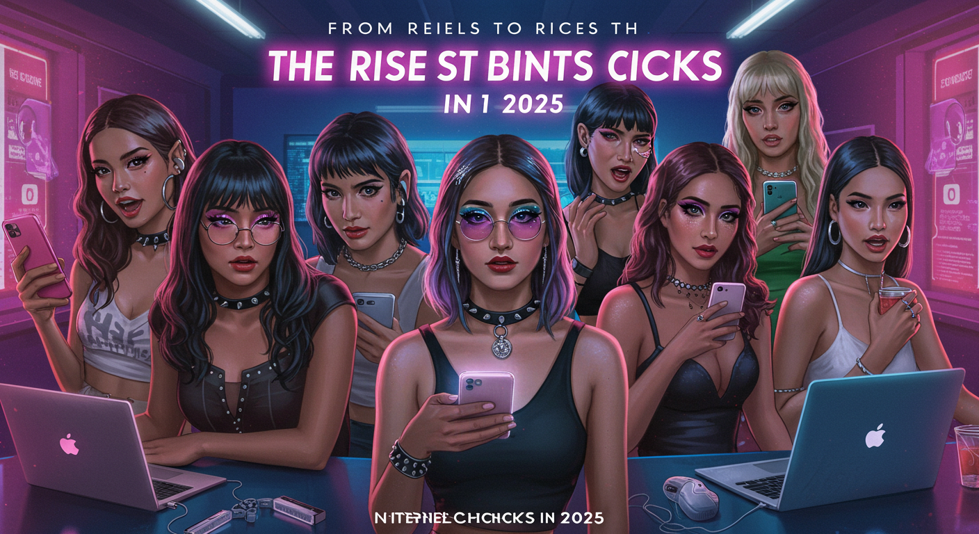 Chicks The Pioneers of Digital Influence inter net chicks