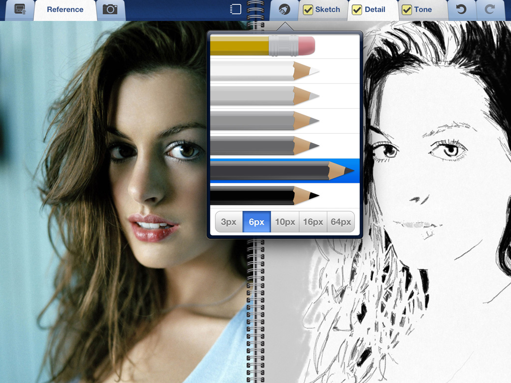 Interactive Sketchbook for iPad
