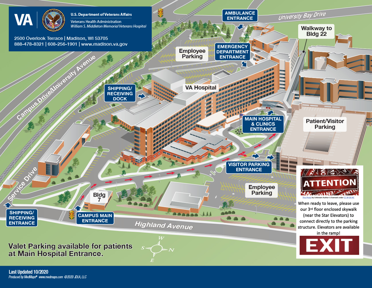 va hospital madison wi map Jayme Smiley