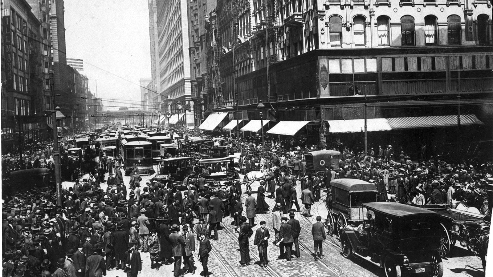 Then and Now State Street and Madison Street WTTW Chicago