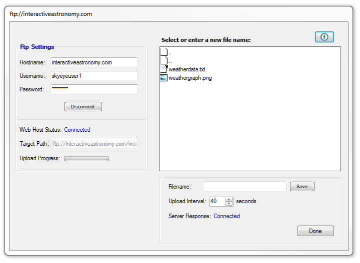 Ftp Settings