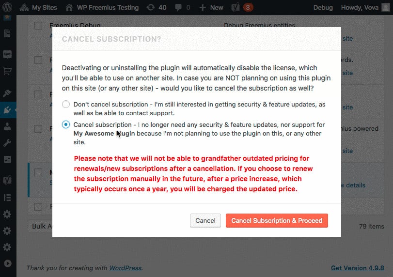 [Pro] How to cancel subscription MapGeo