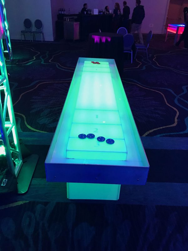 LED Shuffle Board Rentals Interactive Entertainment Group, Inc.