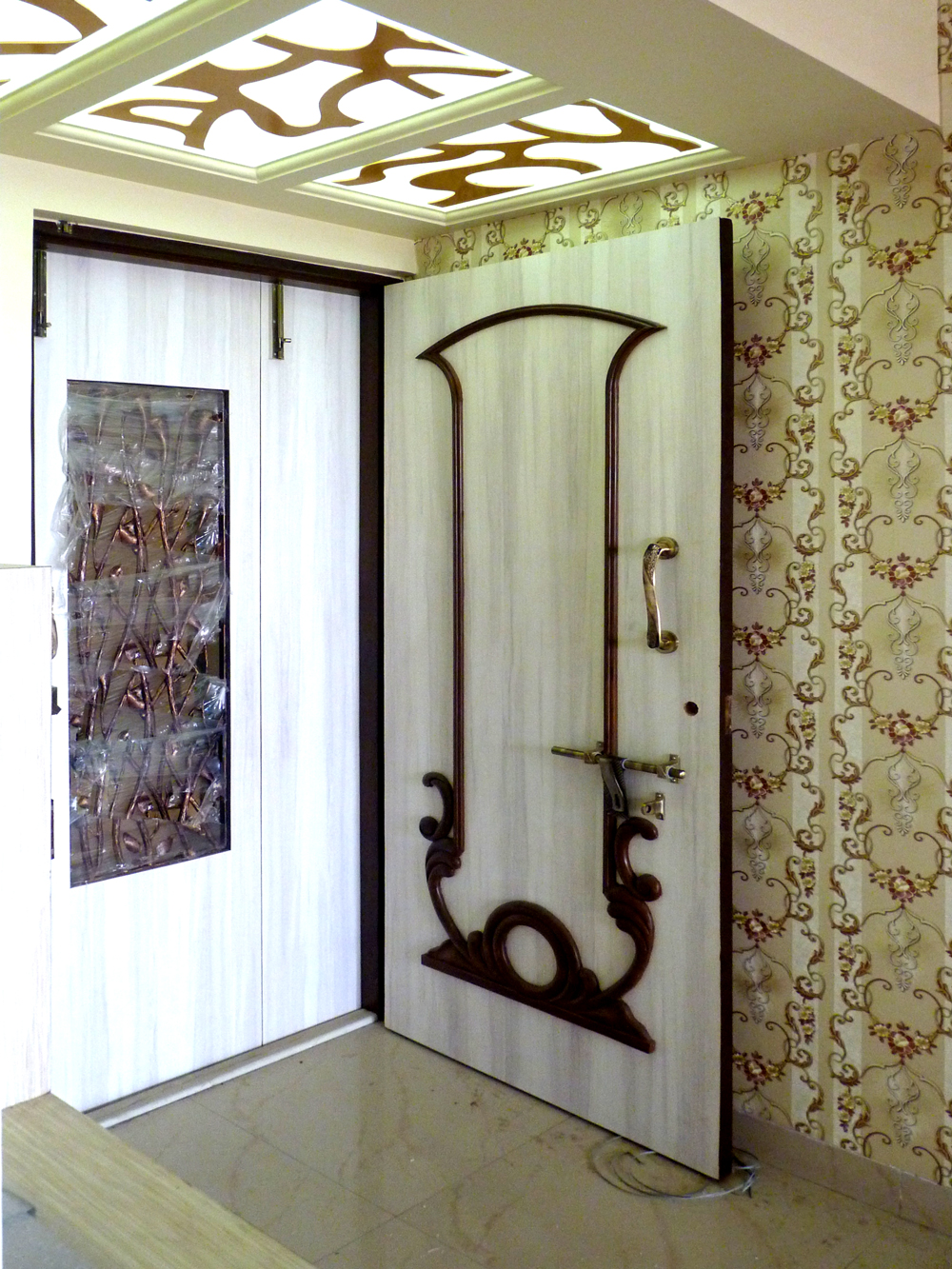 Customized Entrance Doors Inter Arch Design