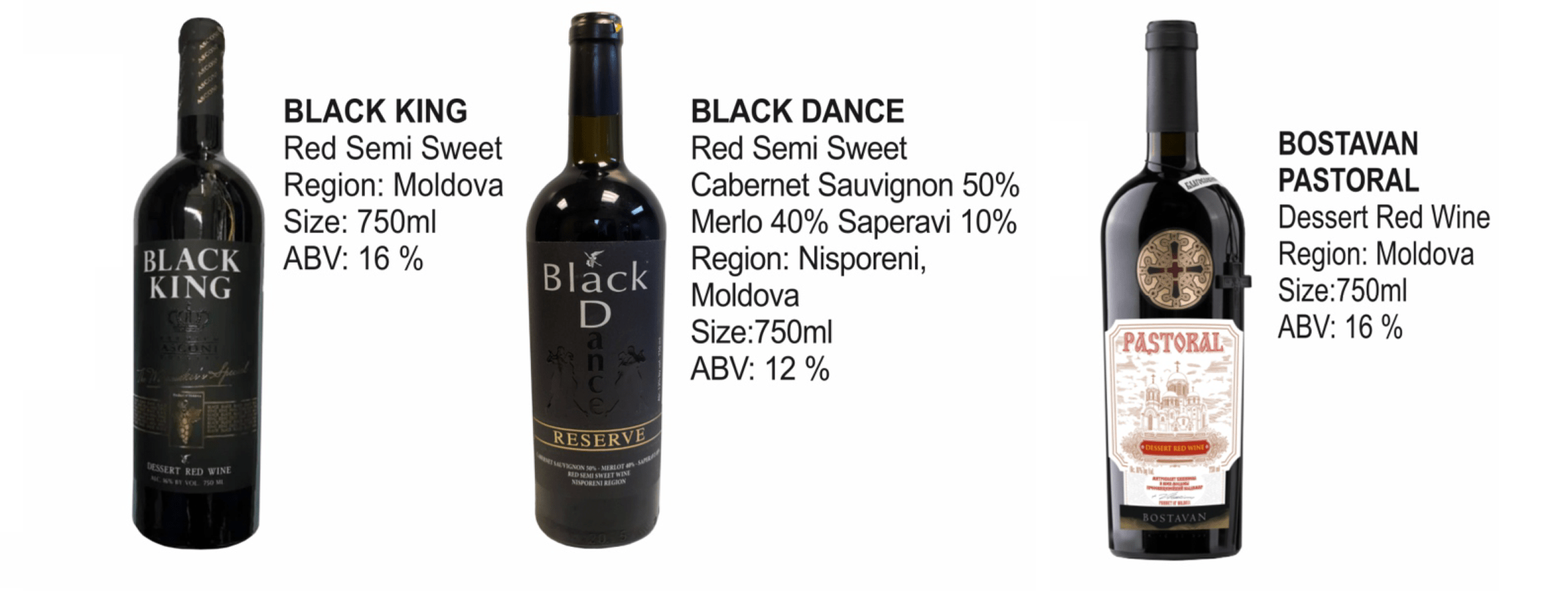 Wines from Moldova INTERBALT Products