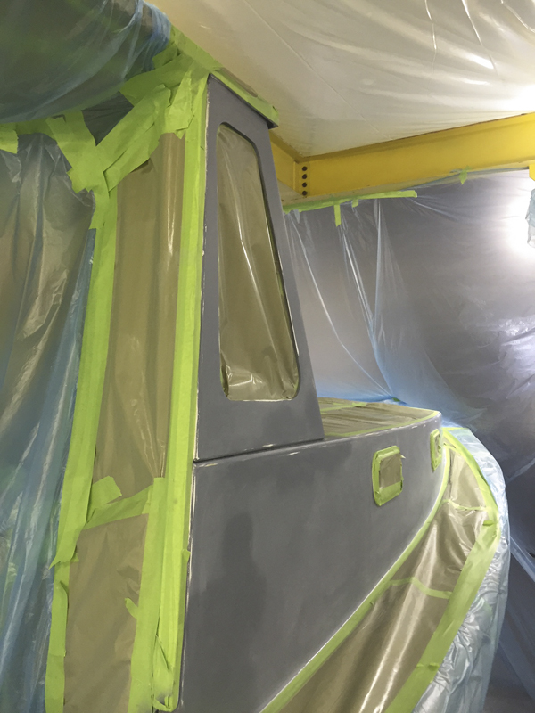 Fiberglass Repair & Paint Intercept Boats