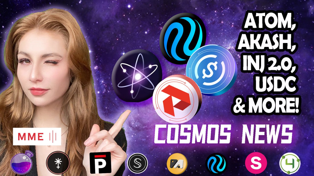 COSMOS NEWS ATOM, AKASH, INJ 2.0, USDC & MORE!! ICI