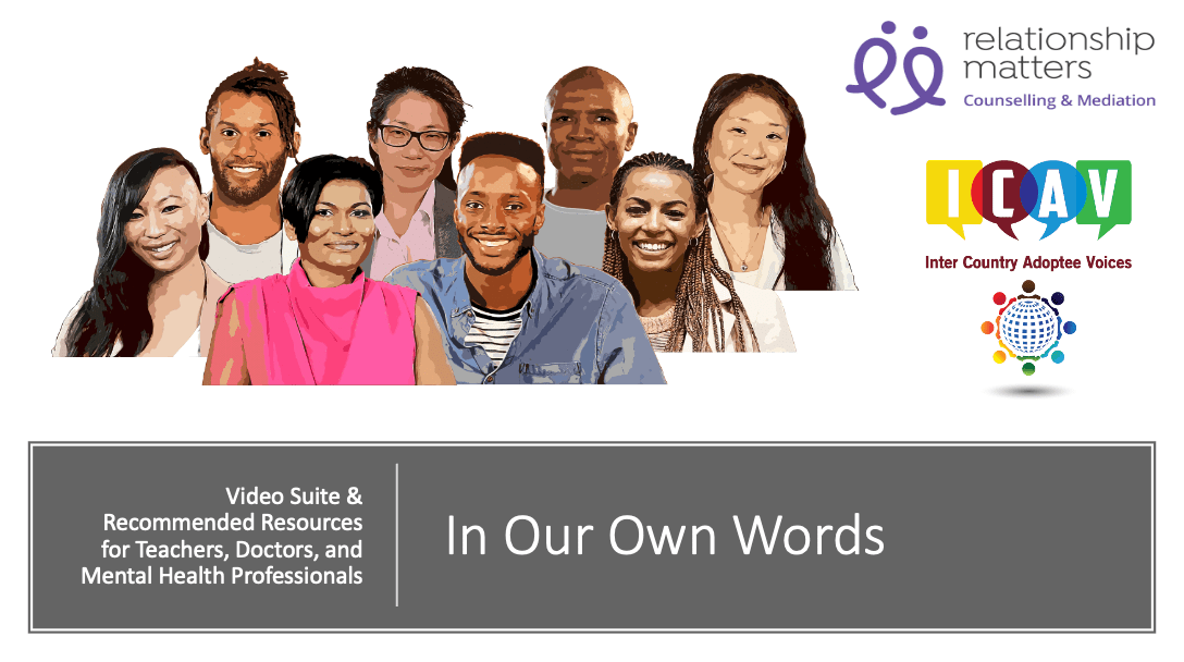 Educational Resource for Professionals InterCountry Adoptee Voices (ICAV)