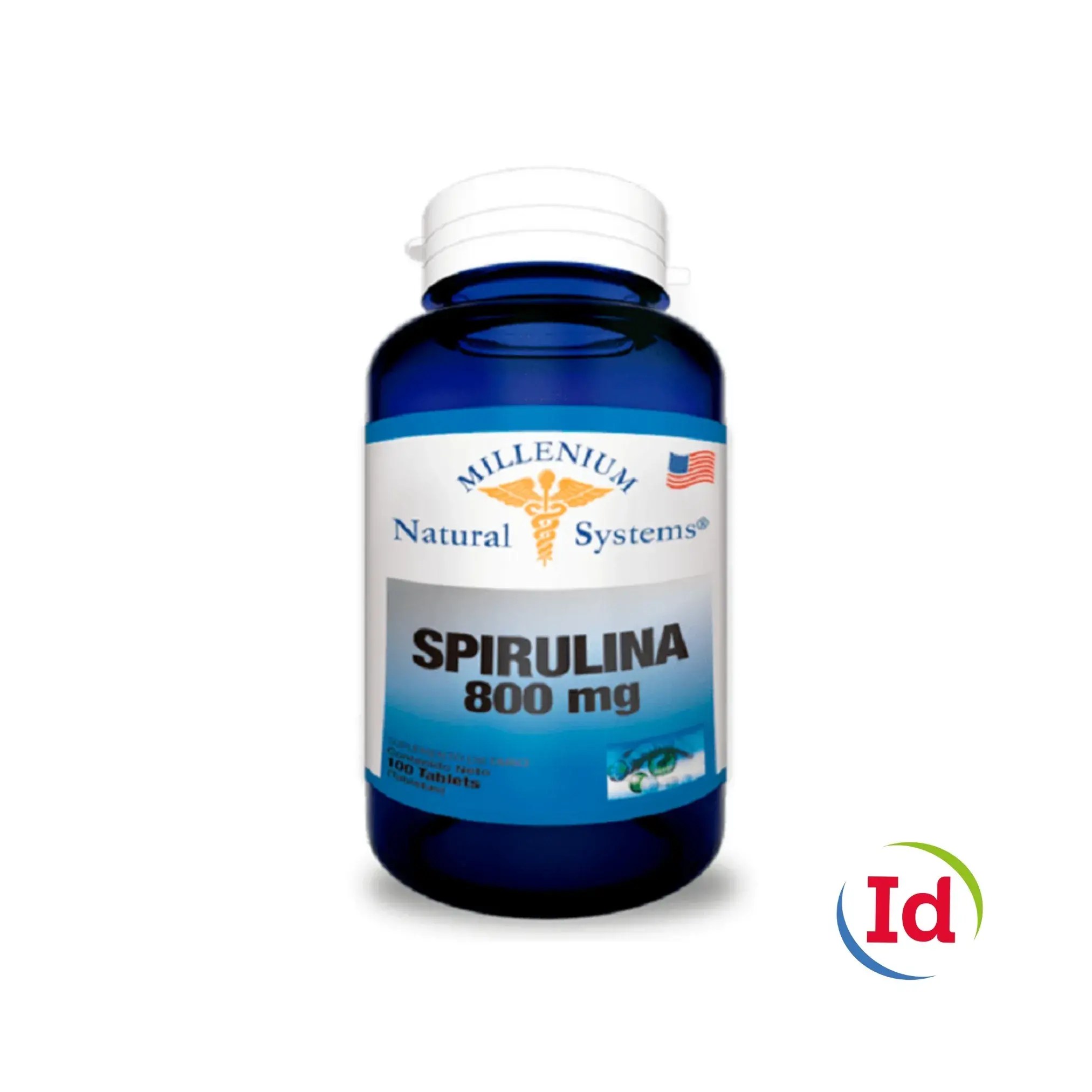 spirulina ns 800 mg. x 100 tab Interdrogas