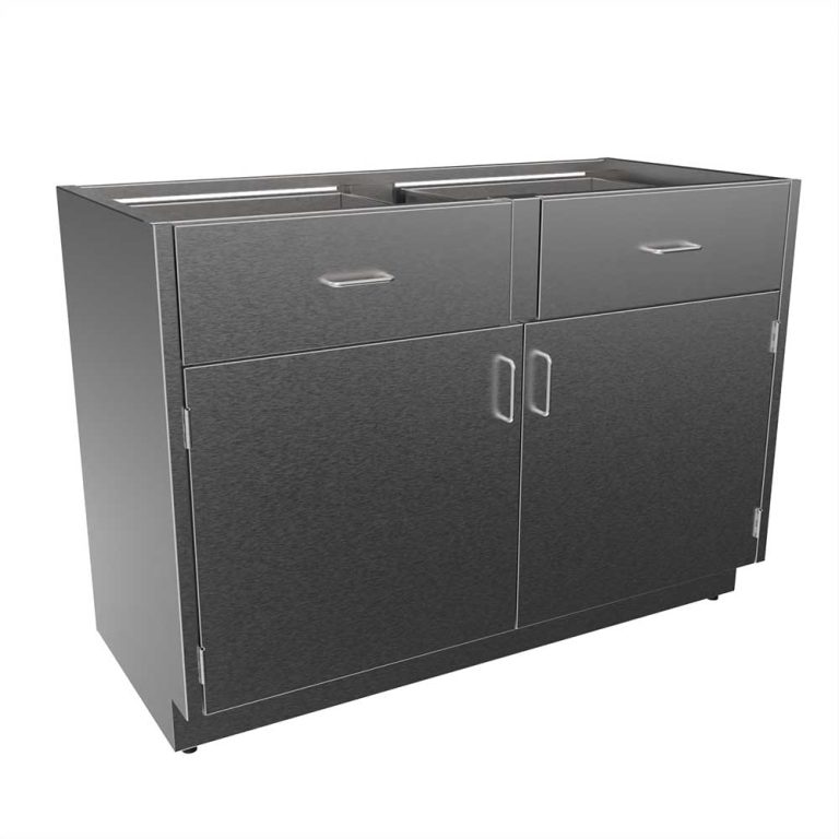 SBC3548A Stainless Steel Standing Height Base w/2 Drawer, 2