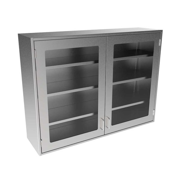 SWC3648GD Stainless Steel Framed Glass Door Wall Inter Dyne