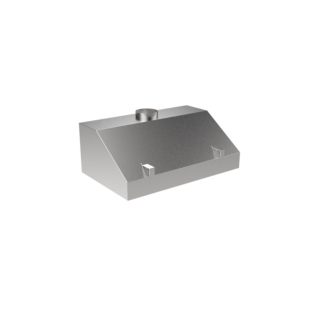WCH483018 Stainless Steel Wall Canopy Hood Inter Dyne Systems
