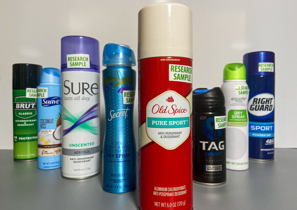 Antiperspirants sprays contain a cancercausing chemical Interesting News