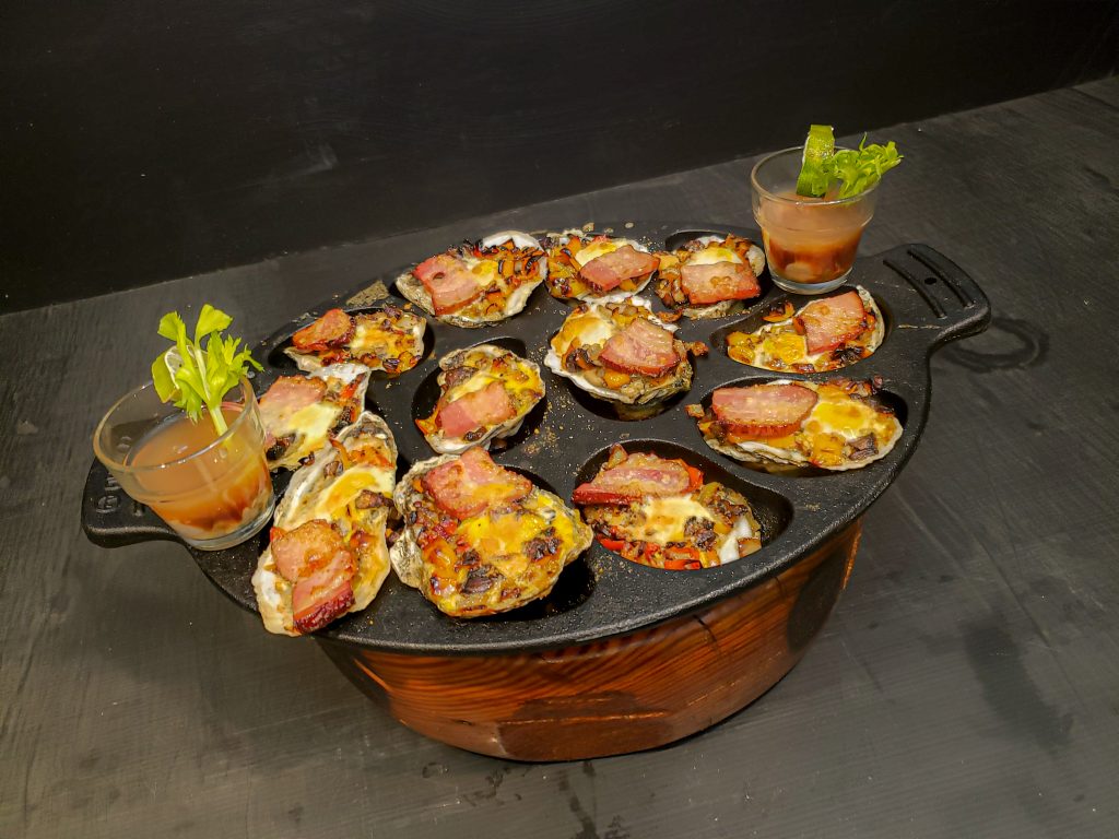 Roasted Quail Egg Oysters Interesting Feedings