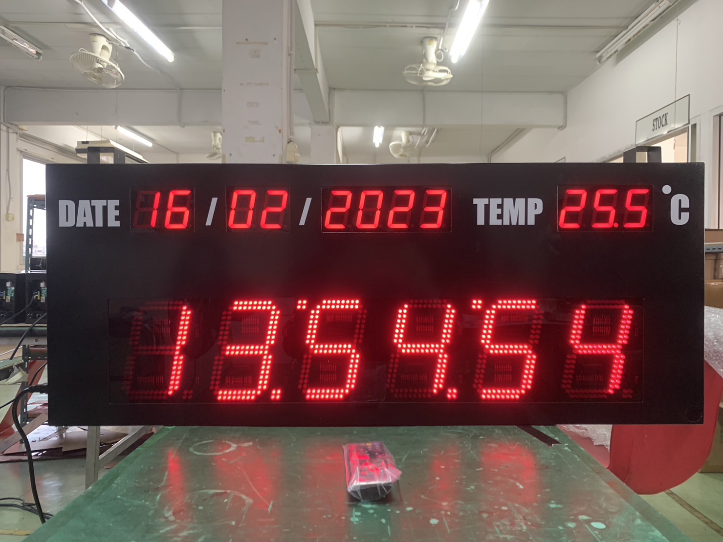 Product Digital Clock บริษัท อินเตอร์เฟสคอม จำกัด