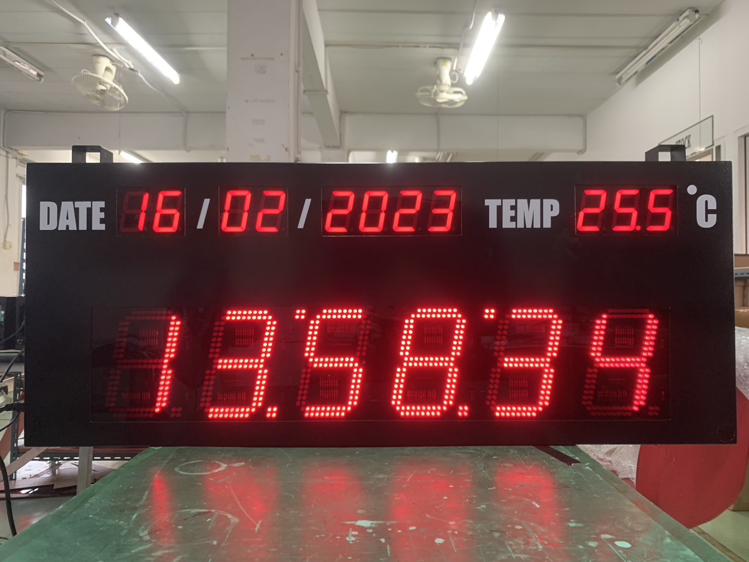 Product Digital Clock บริษัท อินเตอร์เฟสคอม จำกัด