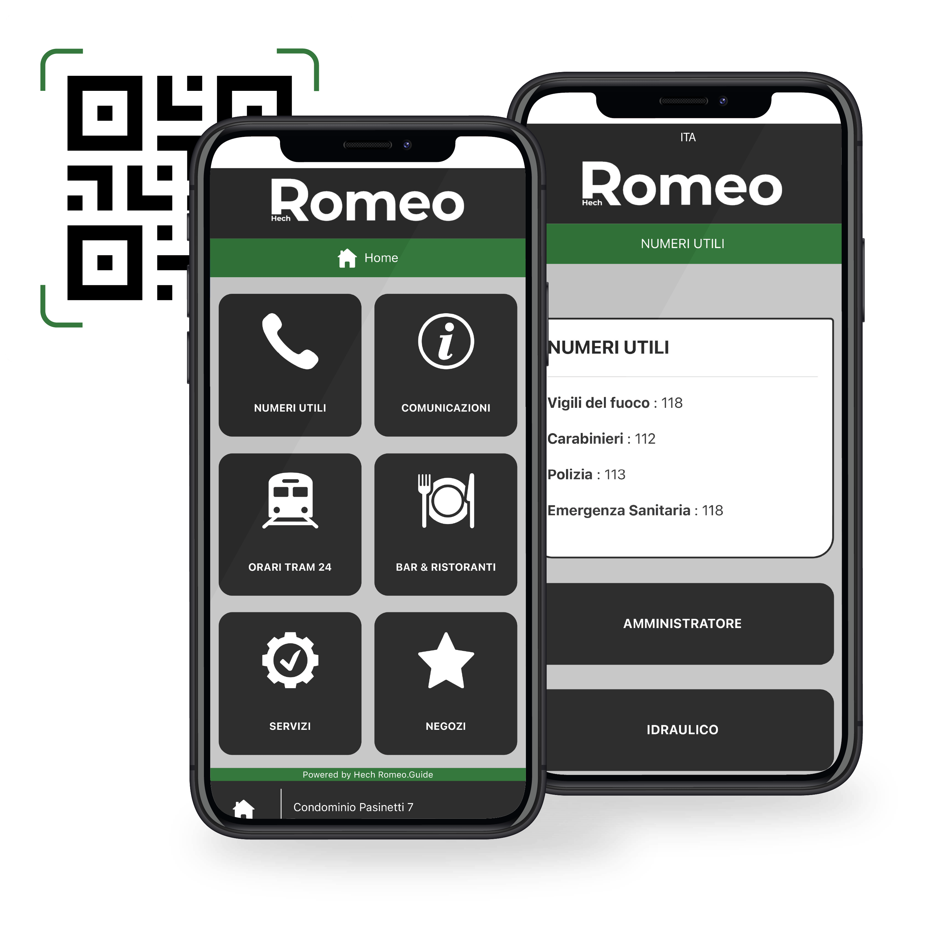 Hech Romeo la web app di digital concierge per condomini e residenze