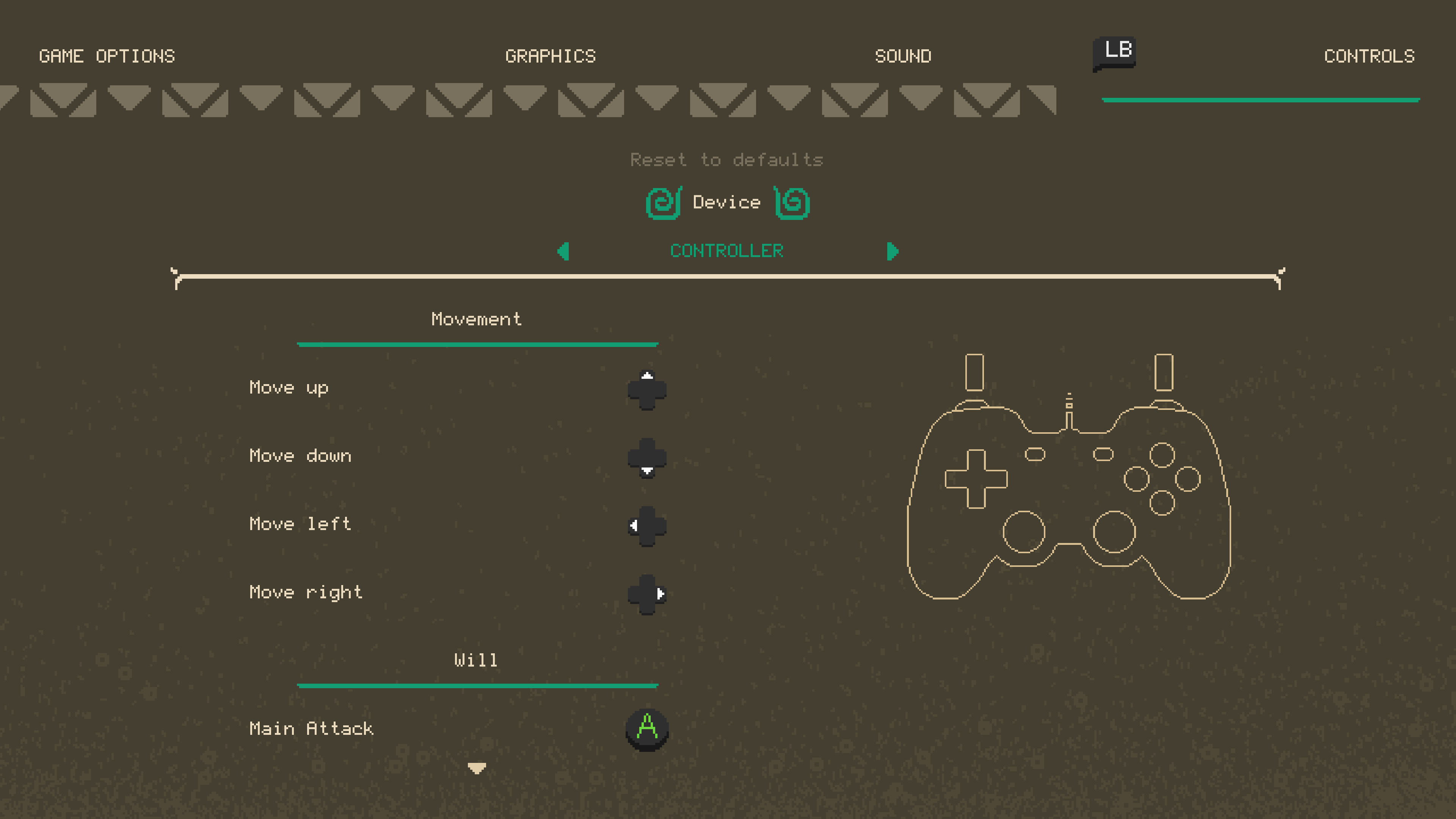 Controls Moonlighter Interface In Game