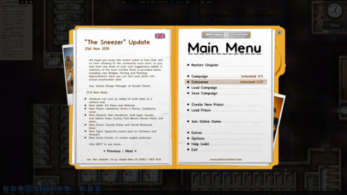 Prison Architect Interface In Game Video game UI