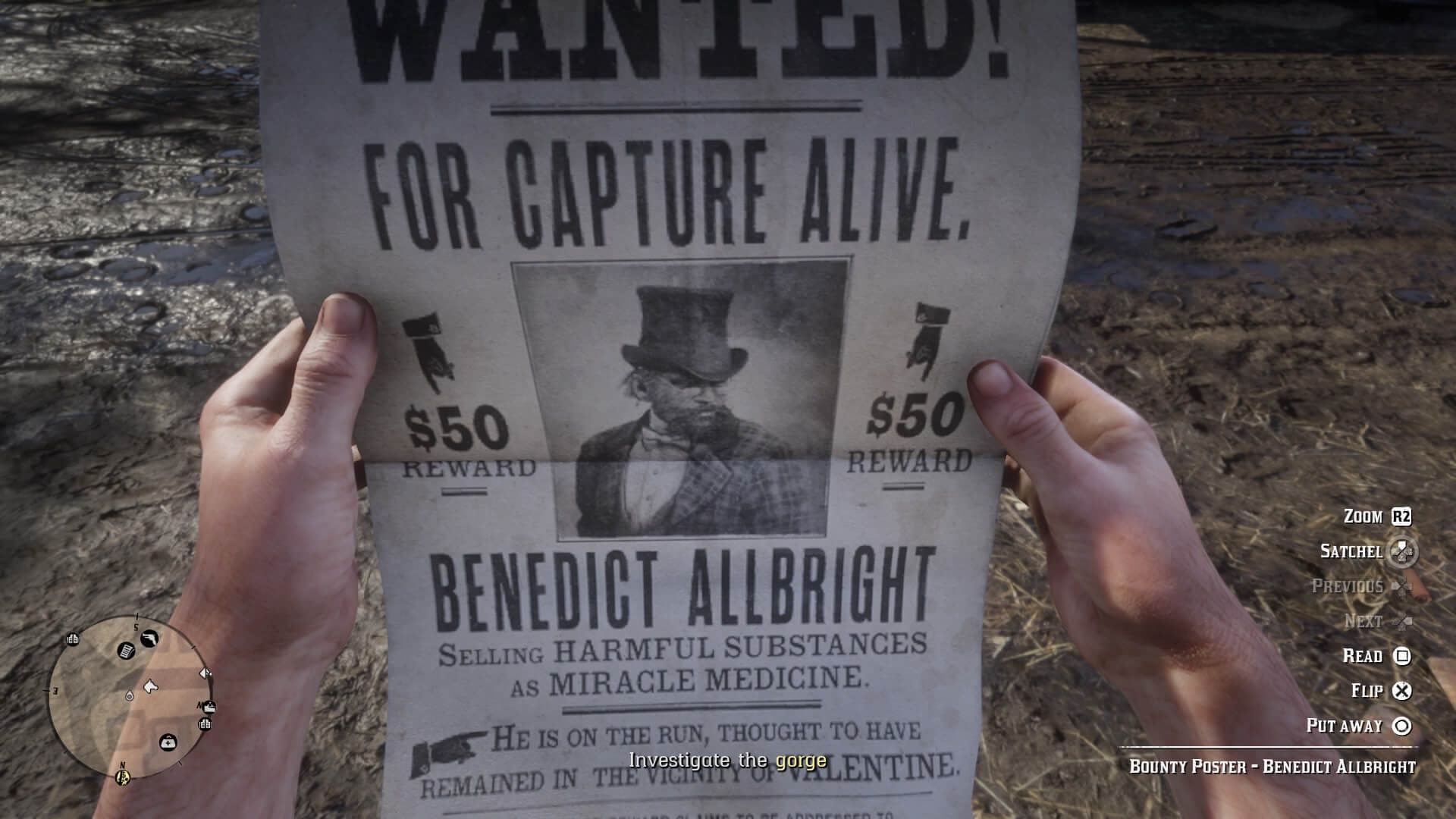 HUD Red Dead Redemption 2 Interface In Game