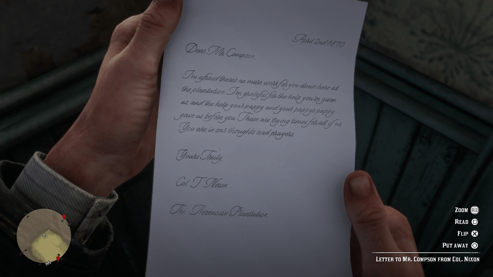 HUD Red Dead Redemption 2 Interface In Game