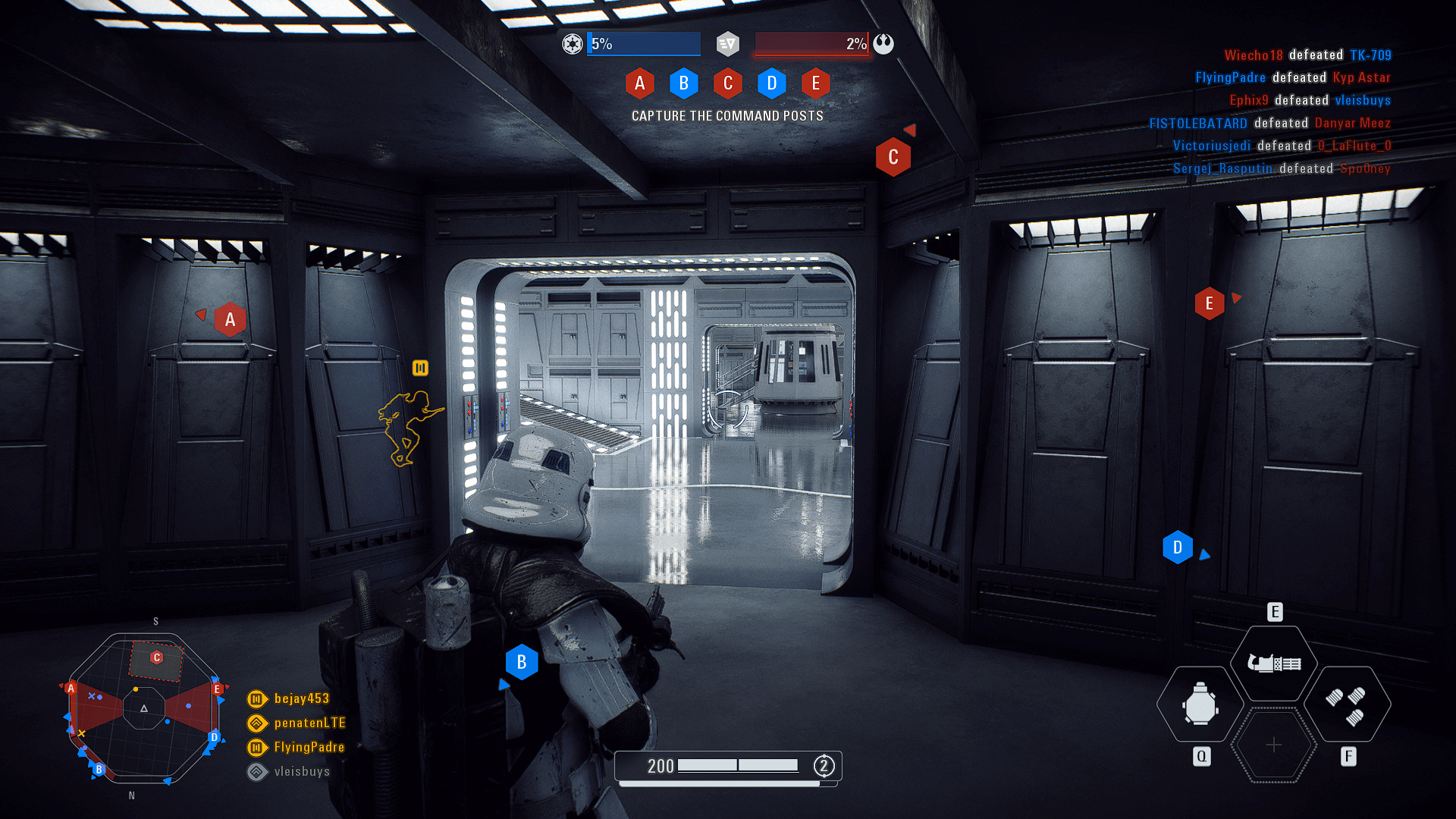 Multiplayer Star Wars Battlefront II Interface In Game