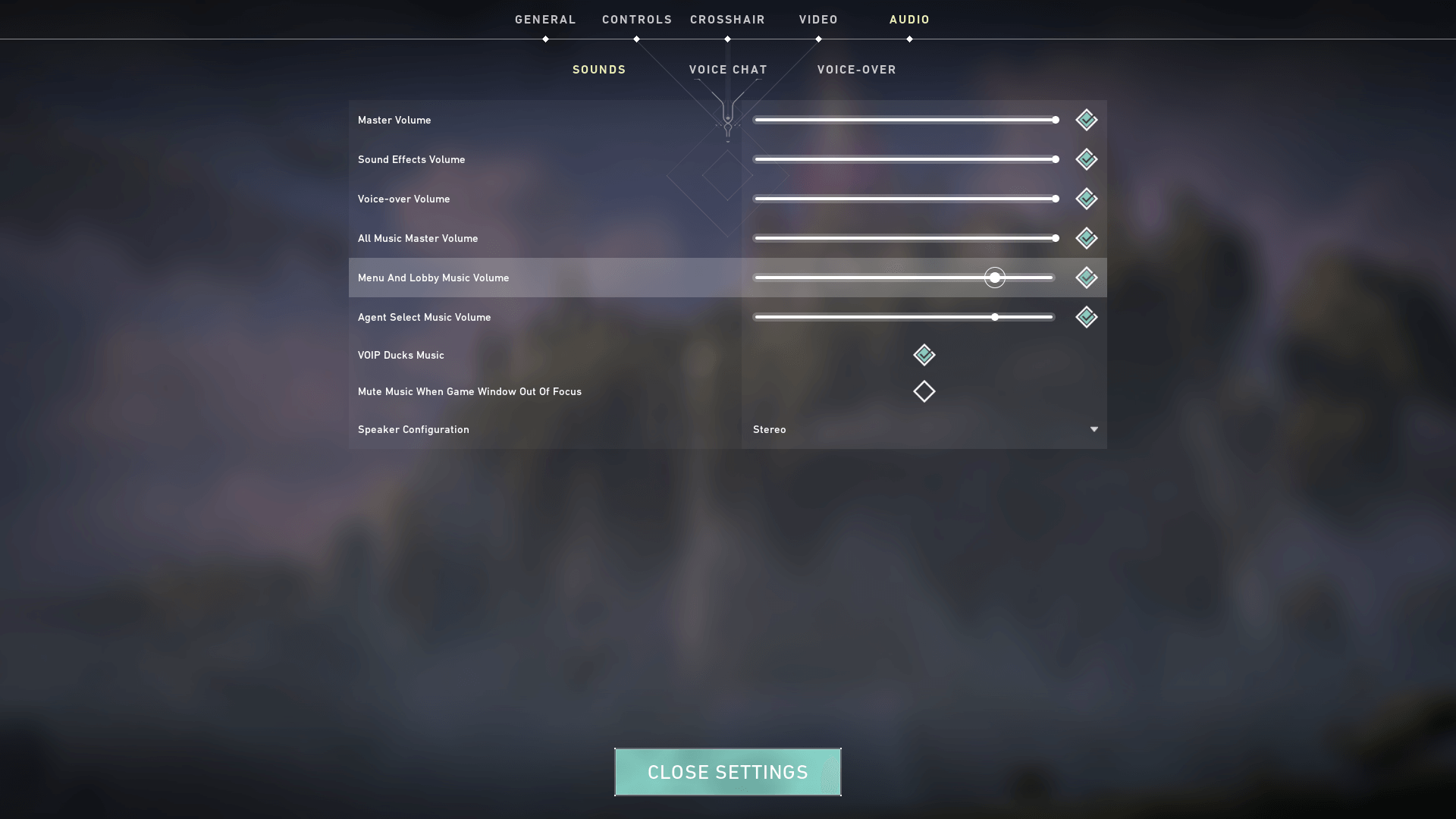 Sounds Valorant Interface In Game