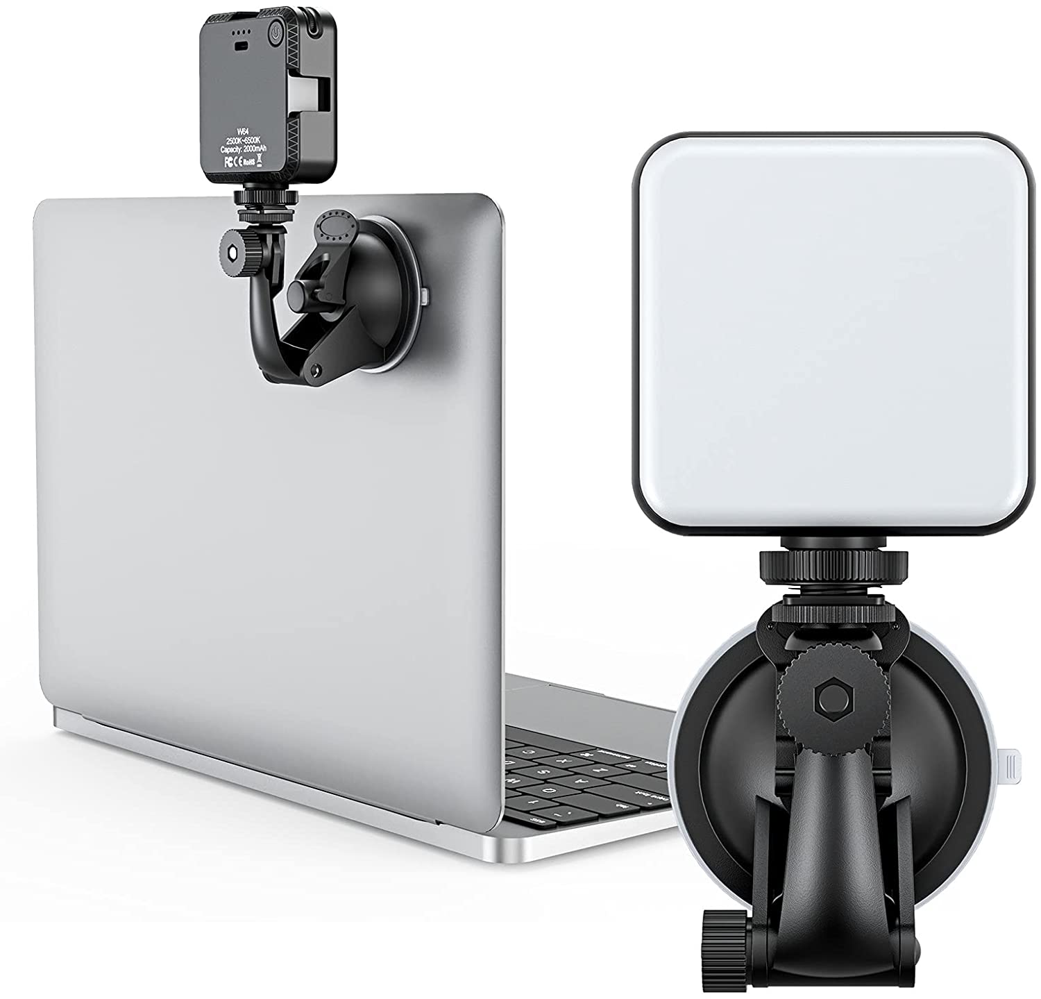 Adjustable cam LED Light with Suction Cup