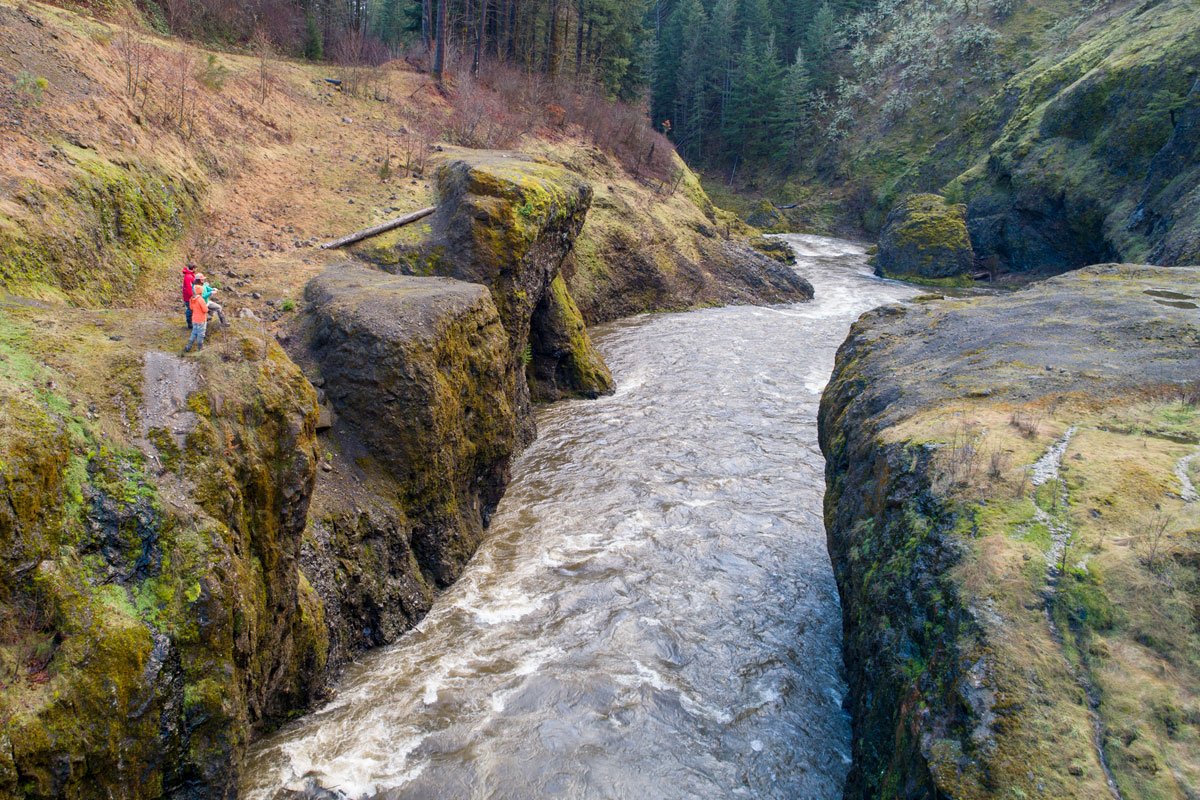 Condit Dam Removal, White Salmon River, Washington Interfluve