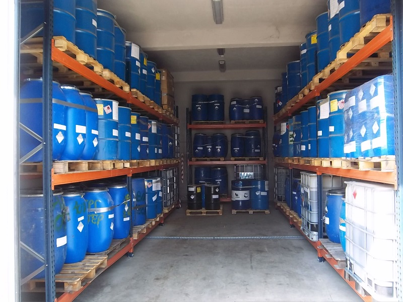Hazardous Waste Storage Intergeo Thessaloniki Facility