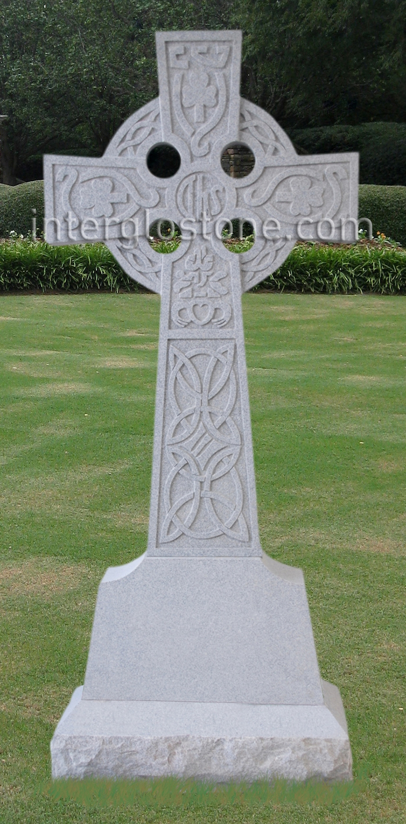 Interglo Stone Celtic Cross 1 Headstone