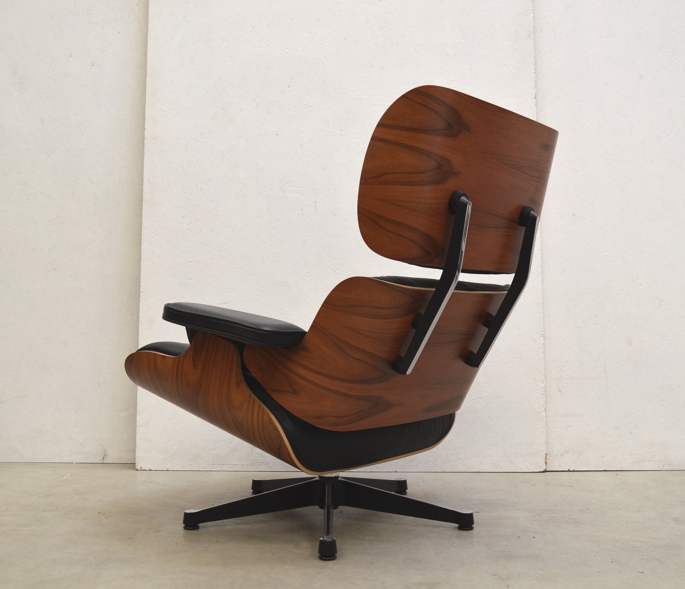 Vitra XL Lounge Chair & Ottoman Santos Palisander by Charles Eames