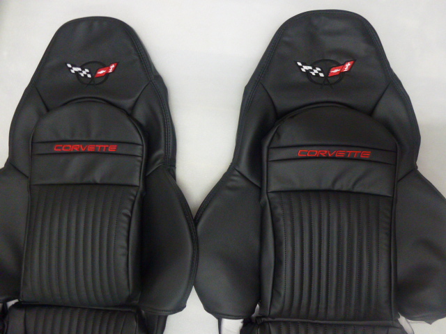 19972004 C5 Corvette Genuine Leather Seat Covers (Custom) Interior