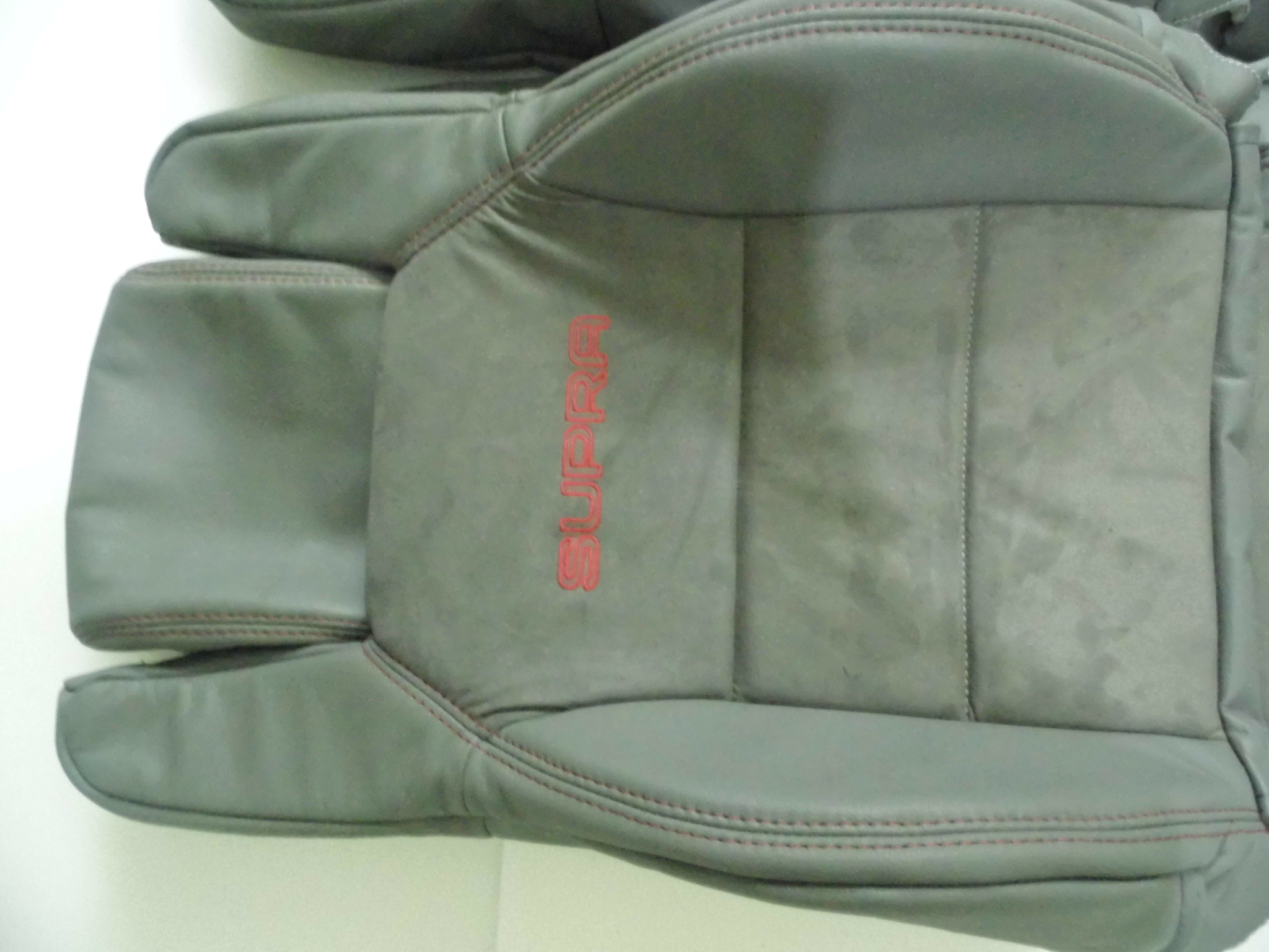 19871992 Toyota Supra MKIII Synthetic Leather Seat Covers Novasuede